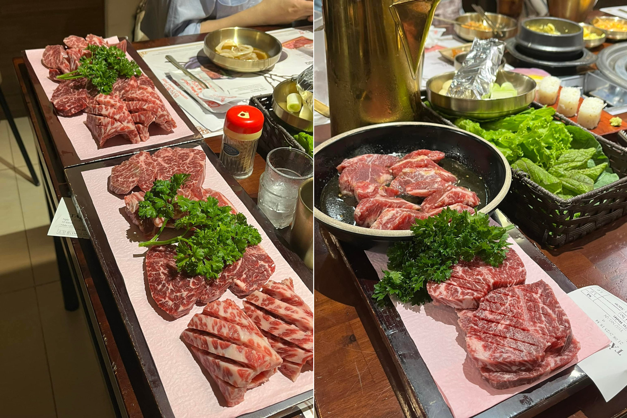 Nhà hàng chuyên phục vụ thịt lợn Iberico tươi ngon, giữ nguyên hương vị tự nhiên mà không cần tẩm ướp
